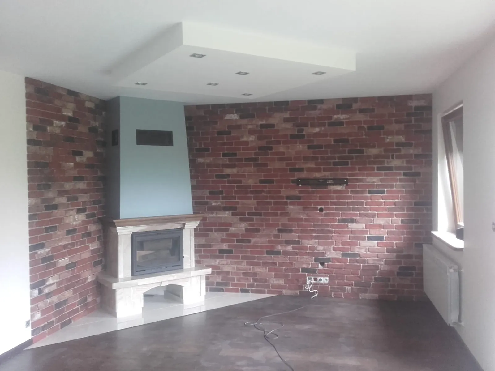 Salon z kominkiem Rzeszów – STYL-BUD